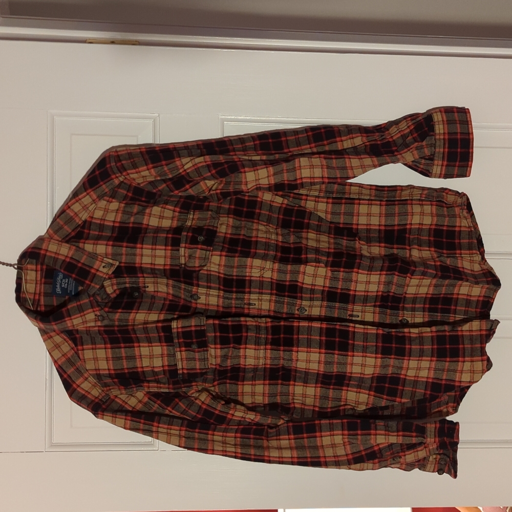 Plaid Flannel Button-Up - Picture 2 of 2